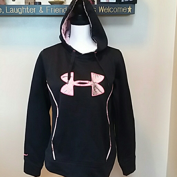 under armour storm hoodie black